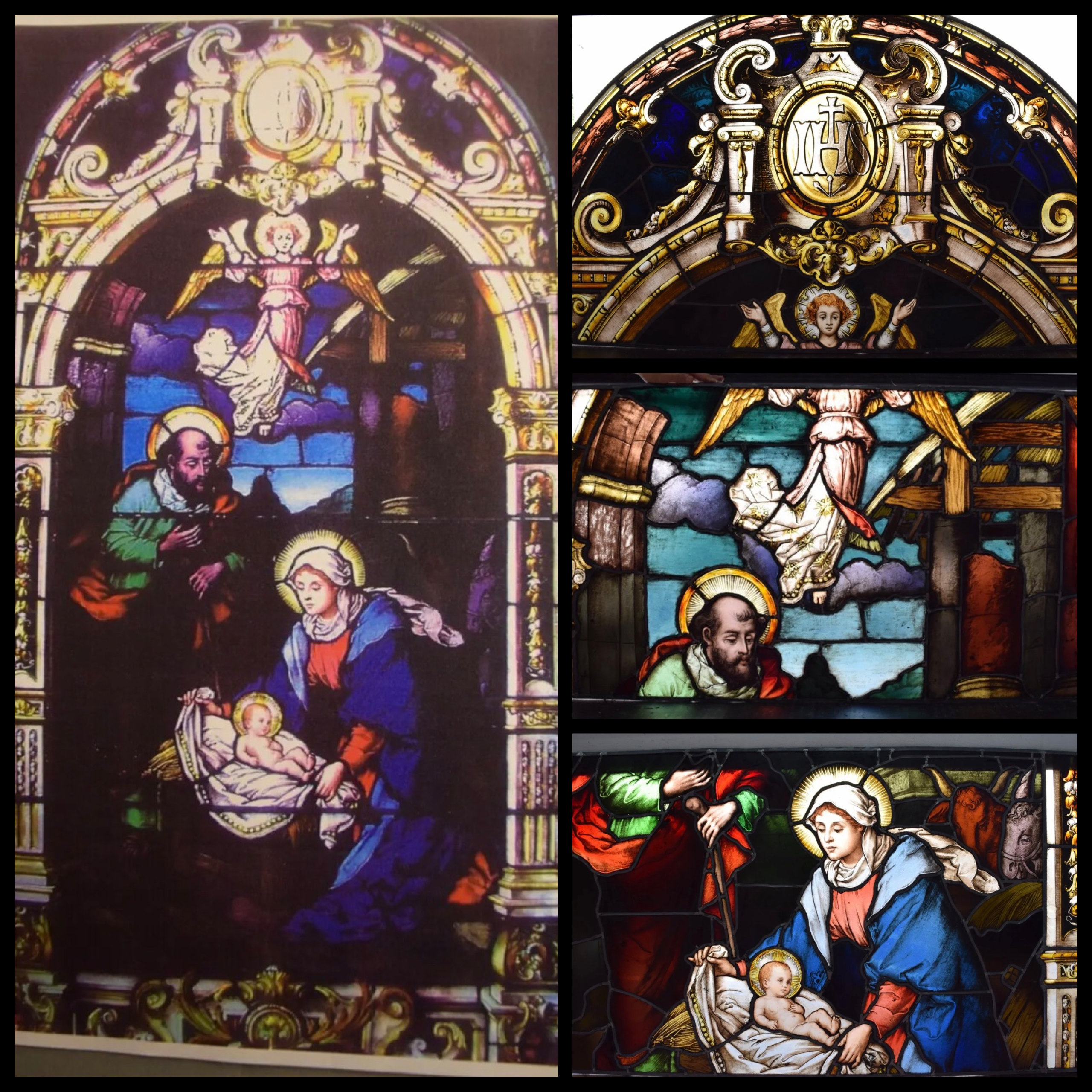 Vintage German Stained Glass Church Window + by Franz Mayer & Co. (#3 of 5)