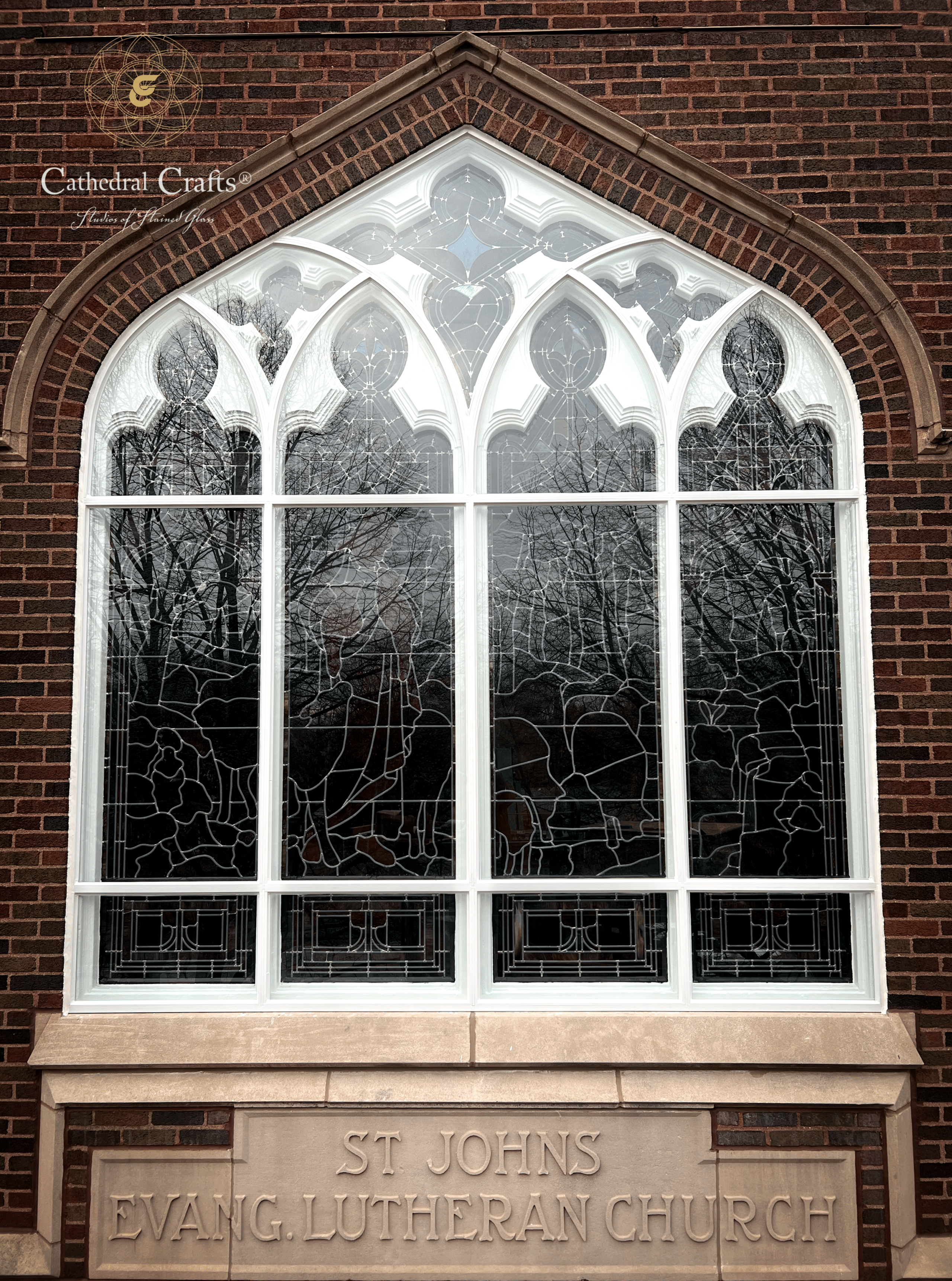 Cathedral Crafts stained glass protective covering