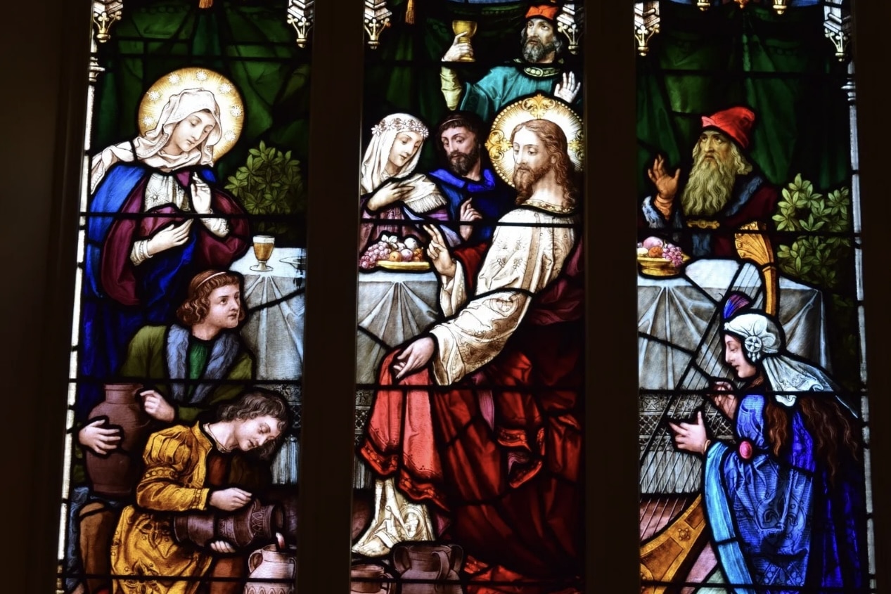 Cathedral Crafts C1.4 - church stained glass windows for sale - stained glass windows for a church - Cathedral Crafts - religious art for sale - vintage stained glass windows for sale - antique church windows for sale