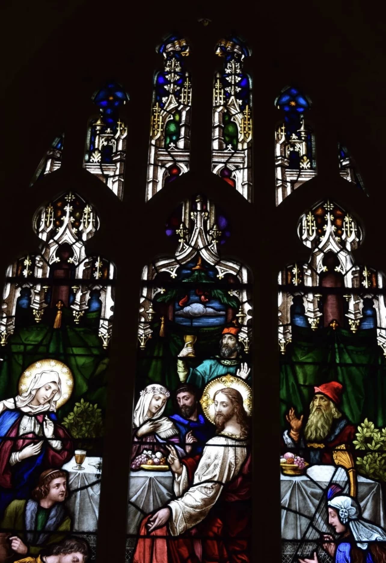 Cathedral Crafts C1.5 - church stained glass windows for sale - stained glass windows for a church - Cathedral Crafts - religious art for sale - vintage stained glass windows for sale - antique church windows for sale