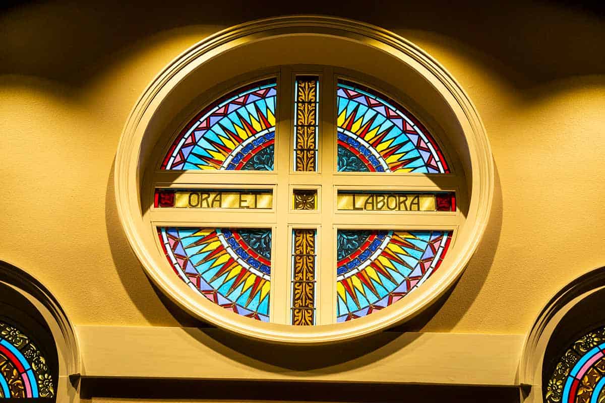 St-Benedict’s-Catholic-Church—Decorah-,IA-New-Rose-Window